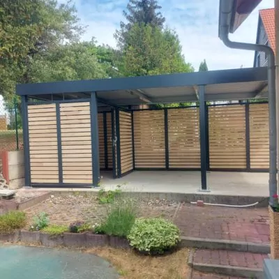 Carport in Nienburg von DBM Metallbau