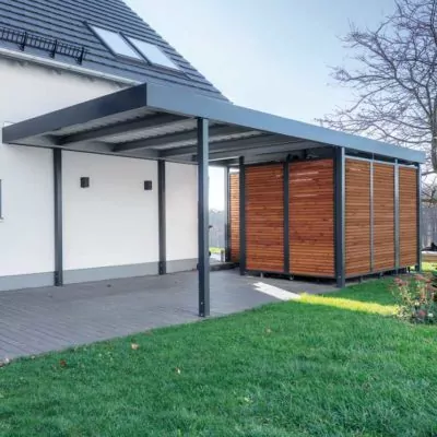 Carport Geräteschuppen in Nienburg